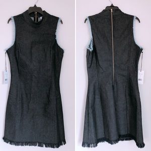Denim sleeveless dress